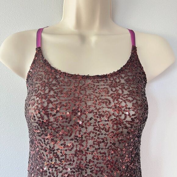 Free People Intimately Sequin Sheer Slip Dress Size XS - Picture 2 of 7